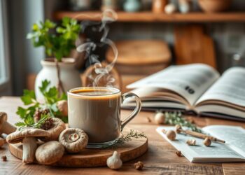 Mushroom coffee over 45